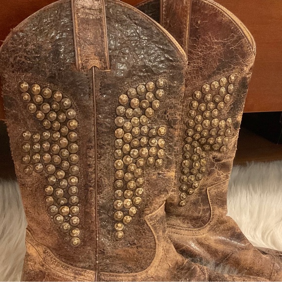 Frye Billy Studded Cowboy Boots - Picture 6 of 11